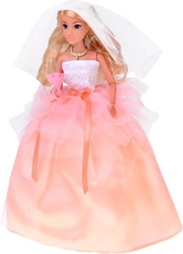 Długie blond włosy do czesania