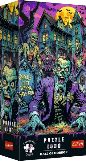 Puzzle Trefl Hall of Horror Zombie, 1000 elementów