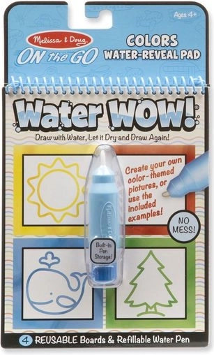Wodne kolorowanki Water WOW! kształty