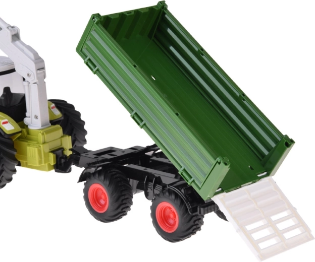 Odłączana przyczepa z wywrotem i burtami