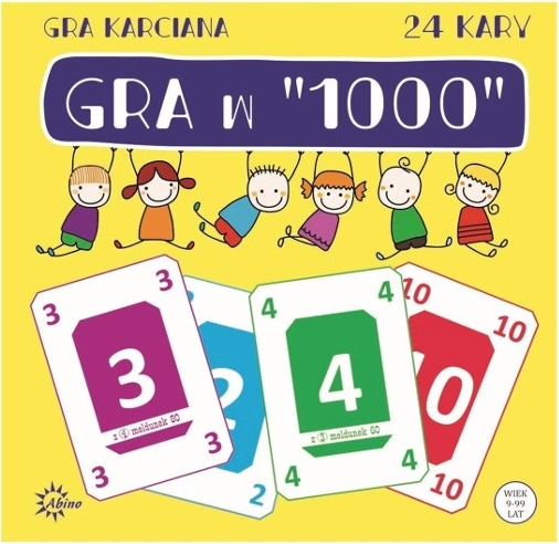 Gra karciana 1000 – wersja uproszczona
