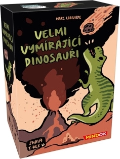 Bardzo wymierające dinozaury: Płonący T‑Rex – imprezowa gra karciana