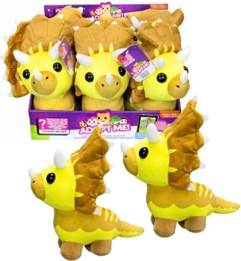 Pluszowy triceratops Adopt Me! Roblox - 1 sztuka