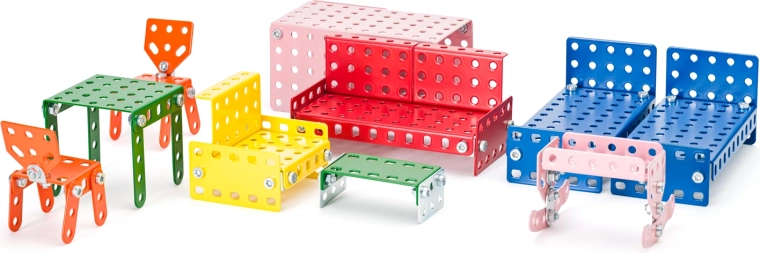 Realistyczne meble z wytrzymałego metalu