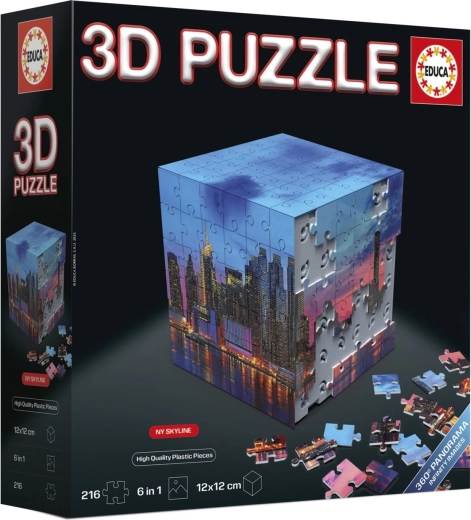 Educa puzzle 3D kostka New York 216 elementów