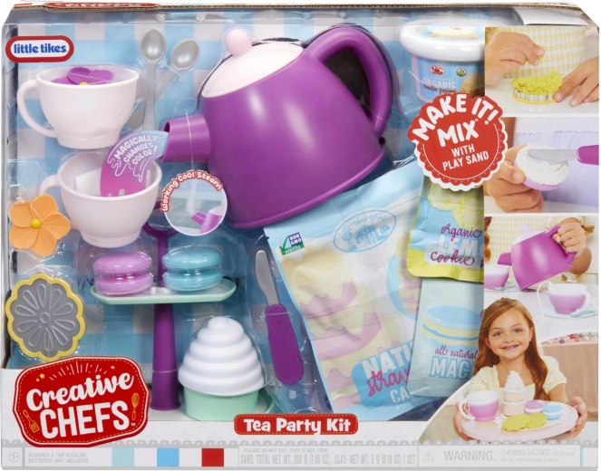 Little Tikes Creative Chefs zestaw na przyjęcie herbaciane