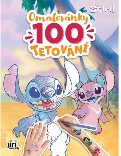 Kolorowanka i 100 tatuaży Lilo & Stitch