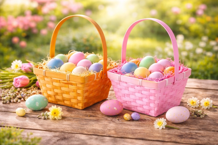 Pastelowe kolory w miksie