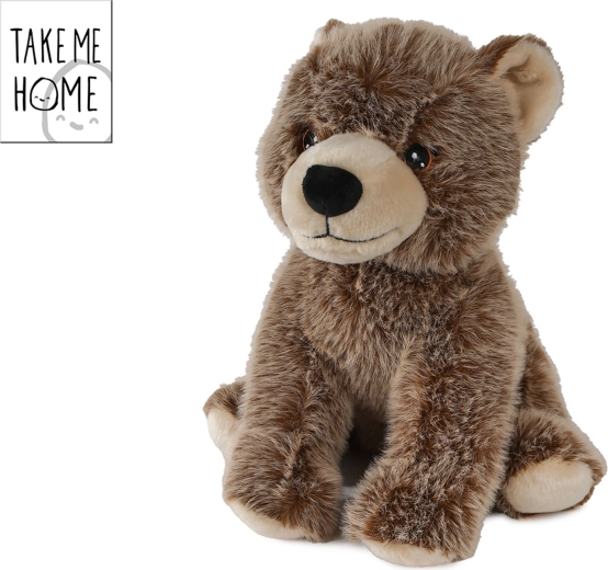 Siedzący pluszowy miś Take Me Home 30 cm