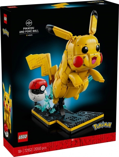 LEGO Pokémon Pikachu i Poké Ball – kolekcjonerski model