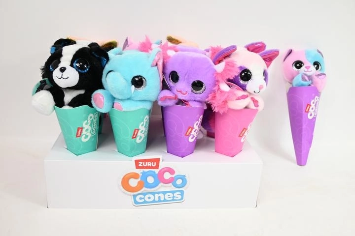 ZURU Coco Cones pluszowe zwierzątko w rożku