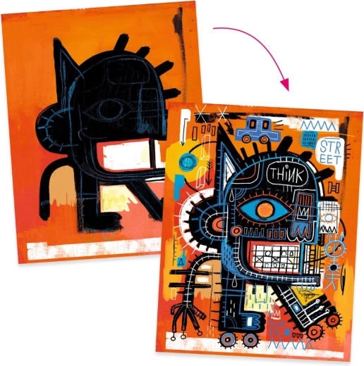 Plakaty w stylu street art
