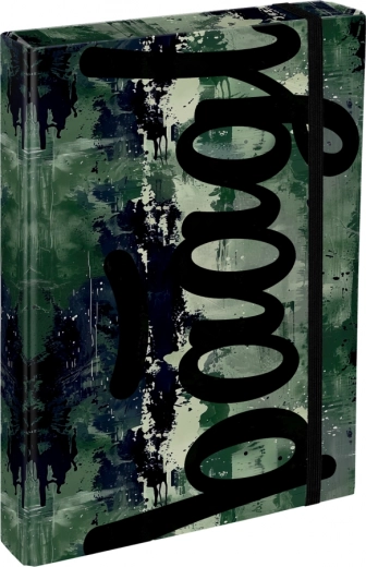 Baagl teczka na zeszyty szkolne A4 Jumbo Forest