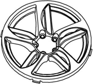 Osłony tylnych kół do ride-on Lamborghini Murcielago (JAMARA) - zestaw 2 szt.