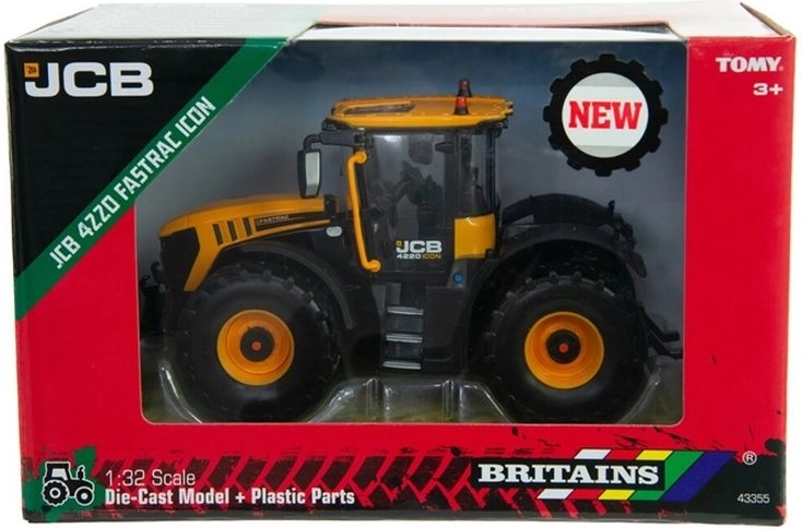 TOMY Britains JCB Fastrac 4220 Icon model traktora 1:32