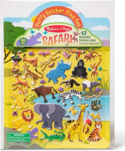 Powtarzalne naklejki - Safari