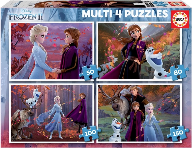 Educa Puzzle Kraina Lodu 2, 4w1