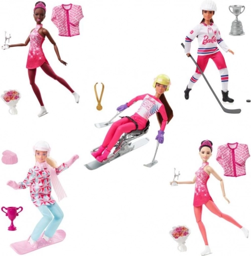 Lalka Barbie – sporty zimowe