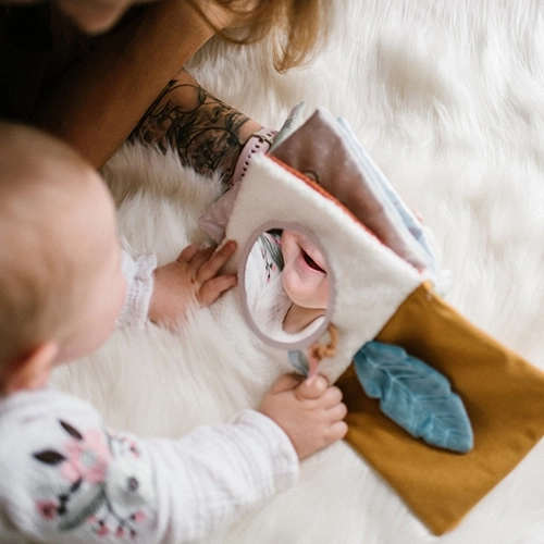 Bezpieczne lusterko do odkrywania