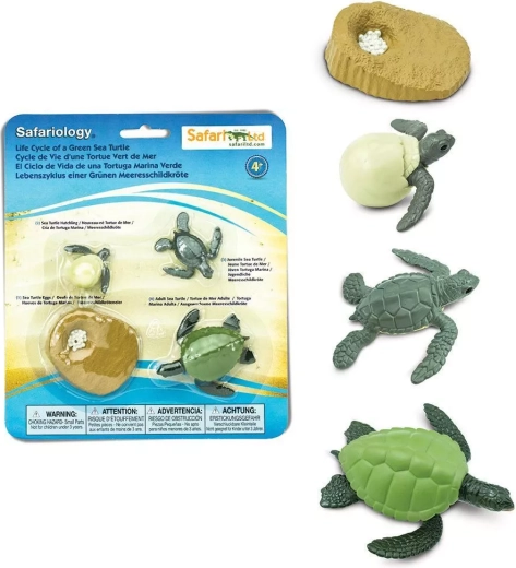 Safari Ltd. cykl życia żółwia morskiego