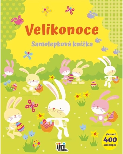 Duża książka z naklejkami 5+ Wielkanoc