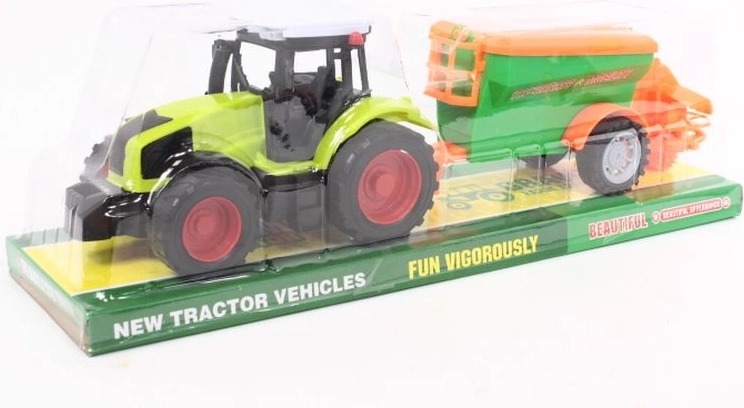 Traktor z maszyną rolniczą