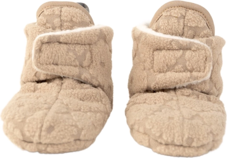 Lodger dziecięce kapcie slipper folklore fleece beżowe 12–18 miesięcy
