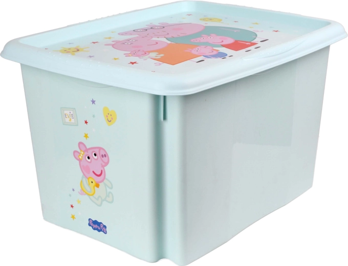 Pojemnik do przechowywania z pokrywą Peppa Pig 30 l