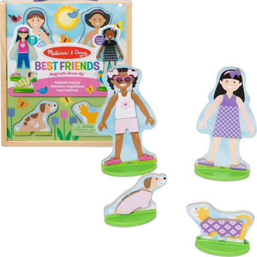Magnetyczne ubieranki Melissa & Doug Best Friends