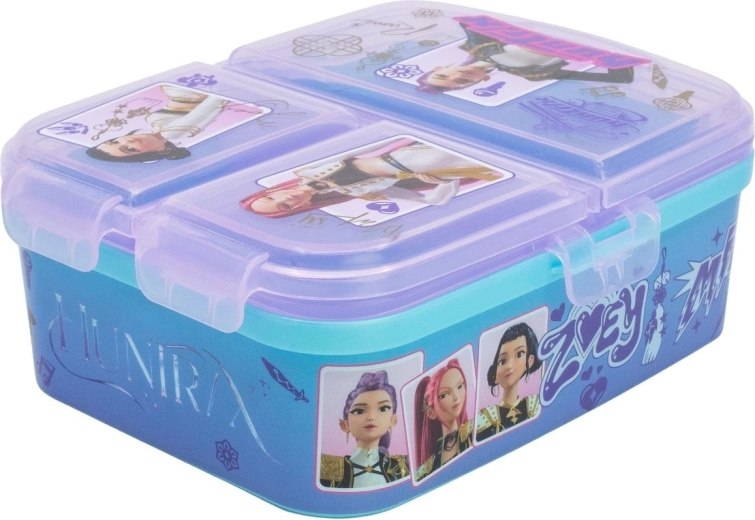 Stor XL multi box na przekąski K-Pop: Łowczynie demonów - 1 sztuka