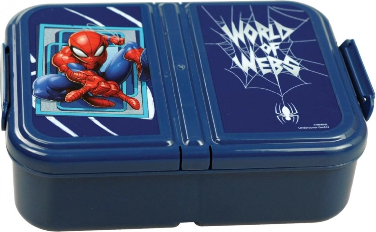 Wielokomorowy lunchbox Spiderman