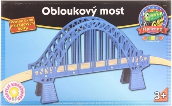 Drewniany most łukowy dla pociągów - Maxim