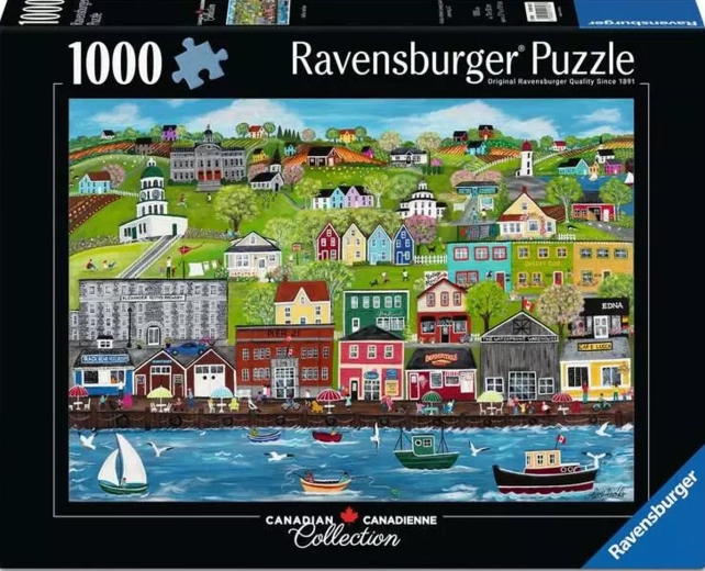 Puzzle Ravensburger Canadian Collection: Halifax Harbour 1000 elementów