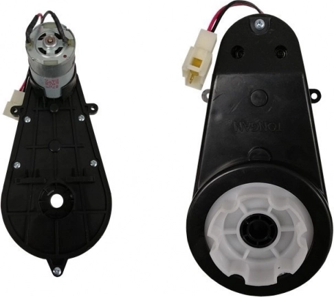 Silnik elektryczny z przekładnią do pojazdów na 12V