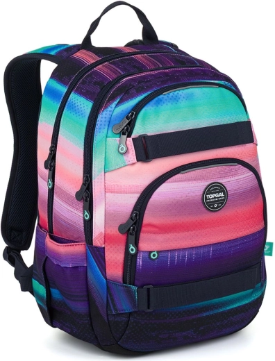 Plecak szkolny Topgal VIKI – kolorowy gradient