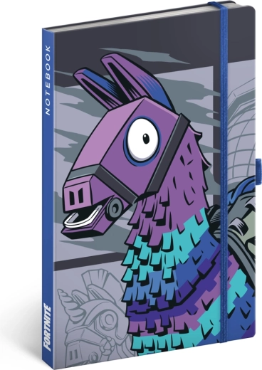Notes Notique Fortnite – lama, w linie 13 × 21 cm