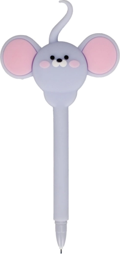 Uroczy silikonowy topper myszka