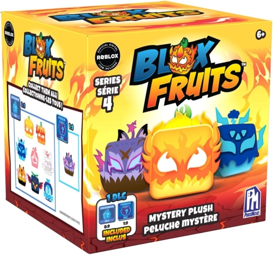Pluszowa figurka Blox Fruits seria 4 mystery box - 1 sztuka