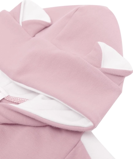 Uroczy kaptur z uszkami