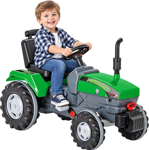 Jamara traktor na pedały Power Drag zielony
