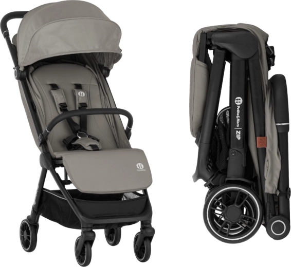 Petite&Mars wózek spacerowy Zip Velvet Grey