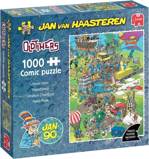 Jumbo puzzle Jan van Haasteren Oldtimers: zamieszanie wokół paczki 1000 elementów