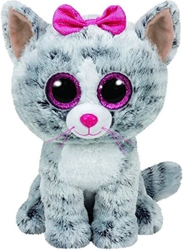 Pluszowa maskotka TY Beanie Boos Kiki – kot 24 cm