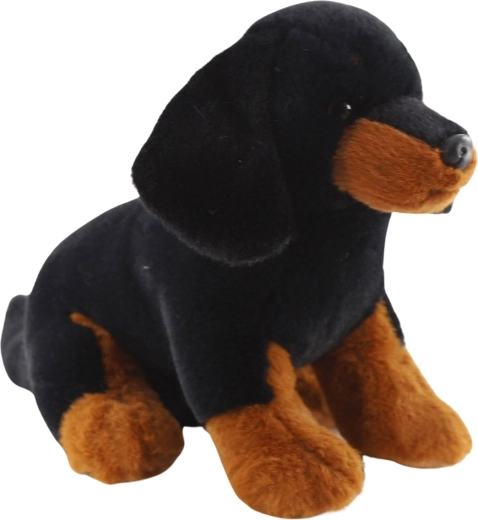 Pluszowy jamnik siedzący 20 cm