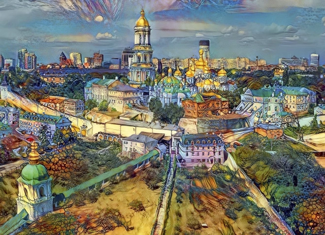 BLUEBIRD puzzle Kijów, Ukraina 1000 elementów