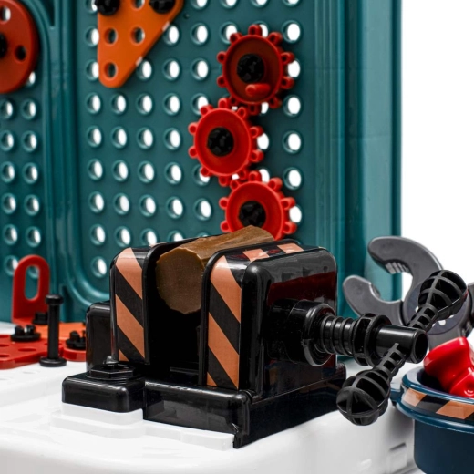 Interaktywny pegboard z przekładniami