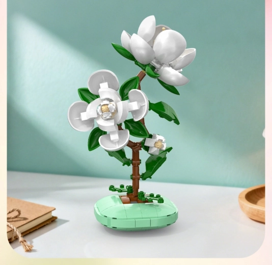 Realistyczny kwiat bez trosk