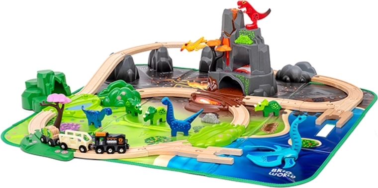 BRIO World dino deluxe zestaw kolejki