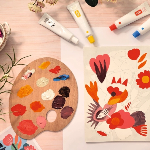 Kompletny zestaw malarski w jednym