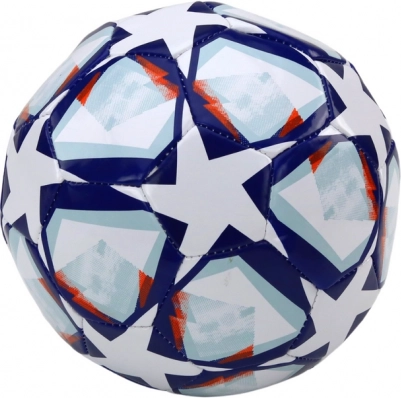 Piłka nożna 24 cm White Star Pattern Rozmiar 5